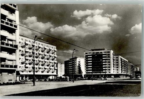 Bukarest 1966 Sttaße Pe Calea Grivitei