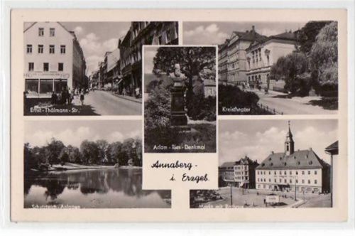 Annaberg-Buchholz Annaberg mit 5 Abbildungen ungelaufen Gute Erhaltung.