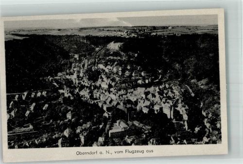 Oberndorf Fliegeraufnahme Freigeg. d. R.L.M.
