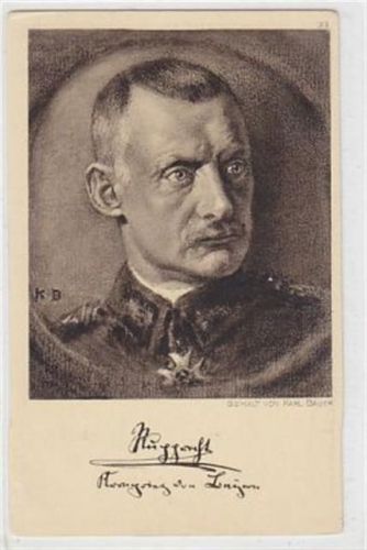 Ostpreußenhilfe. Rupprecht Kronprinz von Bayern, gemalt von Karl Bauer ungelaufen Gute Erhaltung.