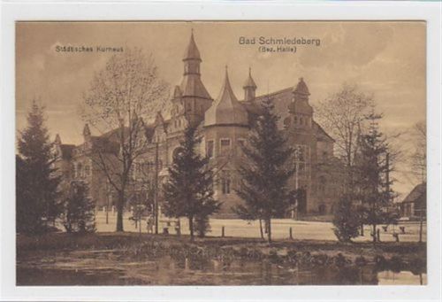 Bad Schmiedeberg Städtischen Kurhaus in Bad Schmiedeberg ungelaufen Top Erhaltung.