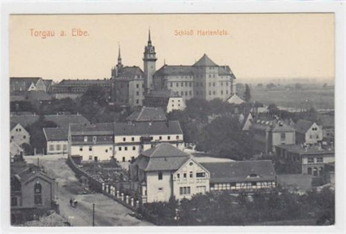 Torgau Torgau a. Elbe mit Schloß Hartenfels ungelaufen Top Erhaltung.