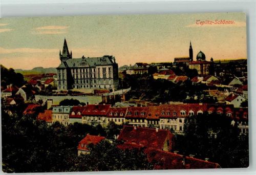 Teplice Gymnasium Kirche