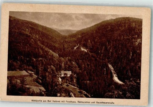 Bad Kudowa Gasthaus Forsthaus Heuscheuerstrasse