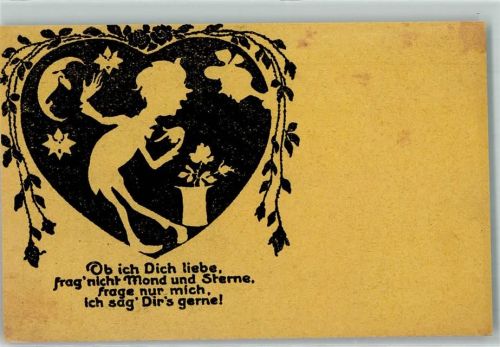 Saalpost Briefträger AK
