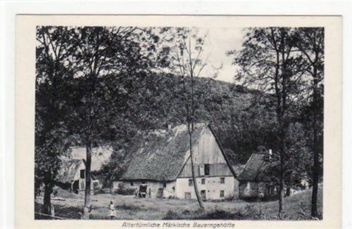 Heimat - Grüsse , Altertümlichen Märkische Bauerngehöfte ungelaufen Gute Erhaltung.
