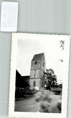 Obereggenen Ev. Kirche Foto Original aus Archiv eines Ansichtskartenverlags Ort handschriftlich