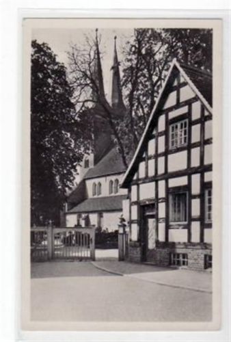 Doberlug - Kirchhain mit Partie an der Stadtkirche gelaufen von 1955 kleiner Knick unten rechts, sonst gut erhalten.