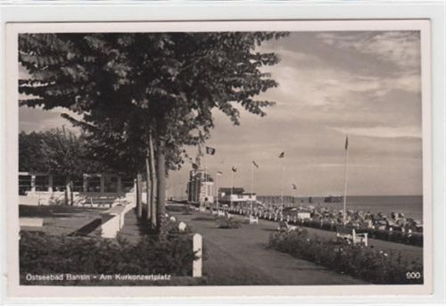 Seebad Bansin Ostseebad Bansin. Partie am Kurkonzertplatz ungelaufen Gute Erhaltung.