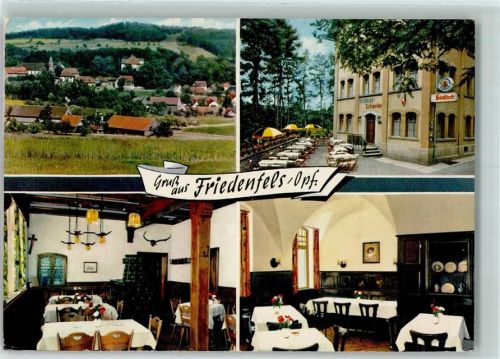 Friedenfels Schlossbrauerei Schlossgasthaus K. u. J. Zeltler
