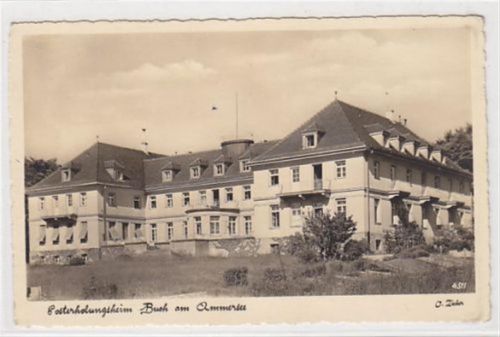 Buch am Ammersee. Posterholungsheim. Ungelaufen. Gute Erhaltung.