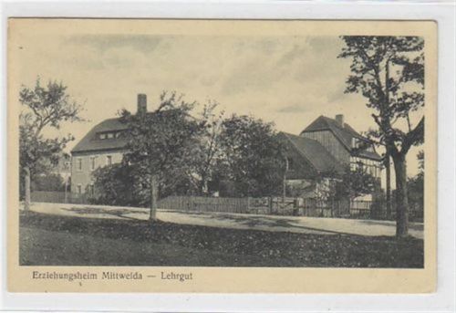 Mittweida Mittweida in Sachsen. Erziehungsheim - Lehrgut. Ungelaufen. Leichter Bug oben rechts, sonst gut erhalten.
