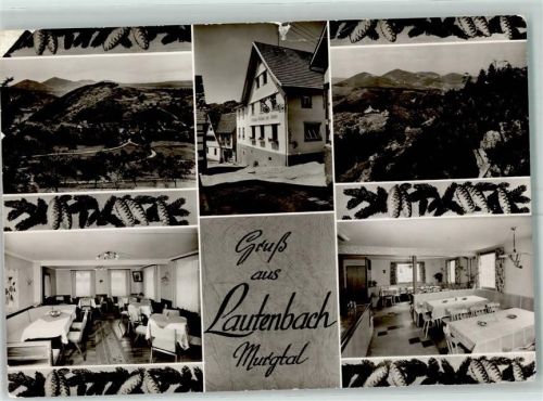 Lautenbach Gasthaus Pension Sonne Gustav Göhring