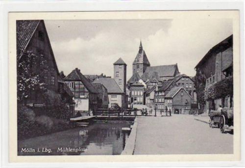 Mölln mit Mühlenplatz ungelaufen Gute Erhaltung.