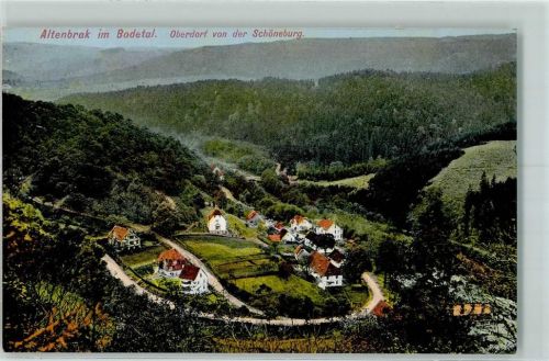 Altenbrak Oberdorf von der Schöneburg