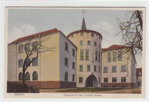 Brakel. Oberlyzeum des Instituts Brede ungelaufen kleiner Knick unten links, sonst gut erhalten