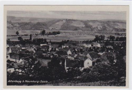 Totalansicht von Altenburg b. Naumburg-Saale ungelaufen Sehr gute Erhaltung.
