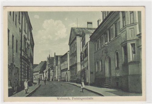 Wolnzach. Freisingerstraße. Ungelaufen kleiner Knick an der oberen linken und an der unteren rechten Ecke , sonst gut erhalten<br />