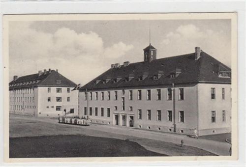 Fulda Fulda. Kaserne gelaufen, 1939. Leichter Stempeldurchdruck, leicht bügig, Ecken mit Albumabdrücken, sonst gut erhalten