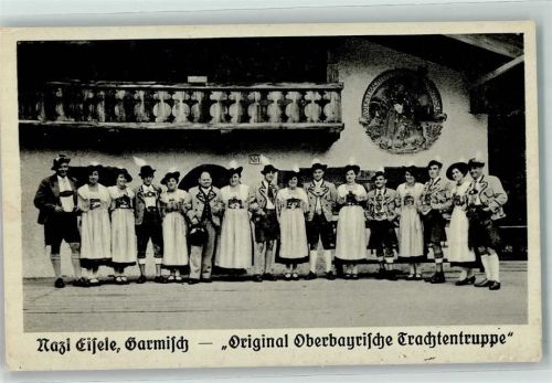 Garmisch-Partenkirchen Nazl Eisele Trachtentruppe Tracht AKl