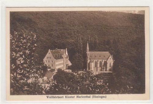 Geisenheim Geisenheim. Wallfahrtsort Kloster Marienthal. Karte beschrieben. Gute Erhaltung.