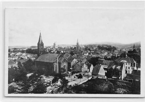 St. Ingbert. Gesamtansicht mit Kirche und Umgebung ungelaufen Gute Erhaltung.