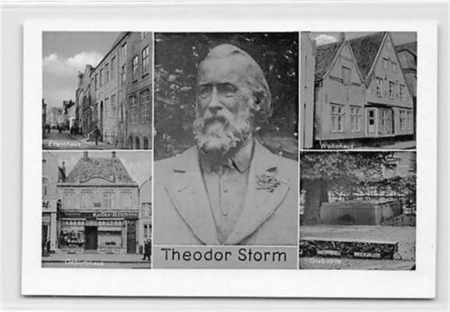 Husum Husum mit Elternhaus, Wohnhaus, Grabstätte und Geburtshaus von Theodor Storm ungelaufen Gute Erhaltung.