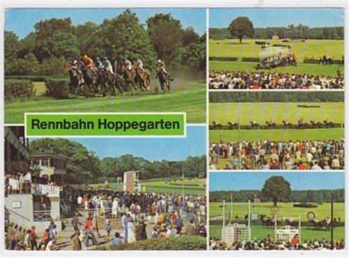 Dahlwitz-Hoppegarten. Rennbahn gelaufen, ca. 1962. Gute Erhaltung.