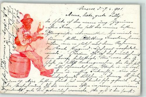1904 mit Geige AK