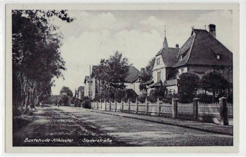 Altkloster-Buxtehude mit Staderstraße ungelaufen Gute Erhaltung.