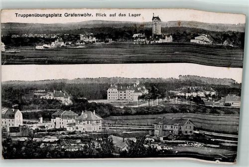Grafenwöhr Truppenübungsplatz Scan verzogen