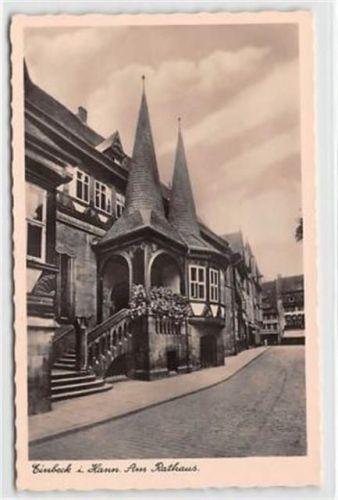 Einbeck Einbeck in Hannover. Partie am Rathaus ungelaufen Top Erhaltung.