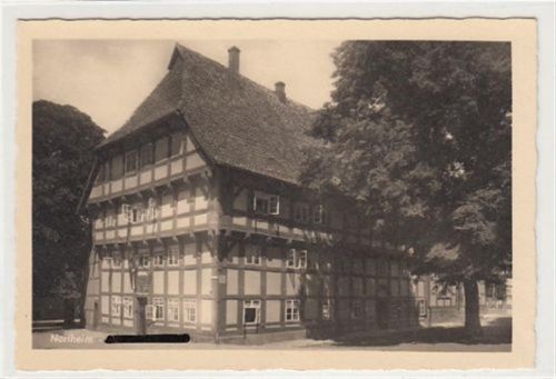 Northeim Northeim. ein Einzelgebäude. ungelaufen handschriftliches Datum von 1945. Gute Erhaltung.