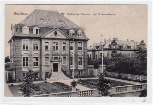 Graudenz Graudenz / Grudziadz mit Städtischem Museum, Kgl. Kommandantur ungelaufen Gute Erhaltung.