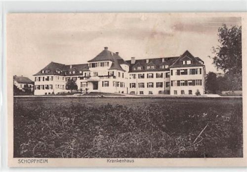 Schopfheim Schopfheim. Krankenhaus ungelaufen Gute Erhaltung.