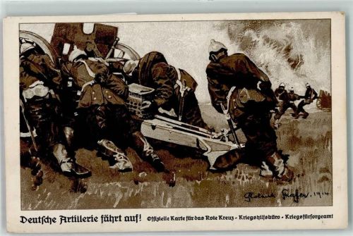 offiz. Karte für das Rote Kreuz Kriegsfürsorge Rotes Kreuz Kriegsfürsorge .