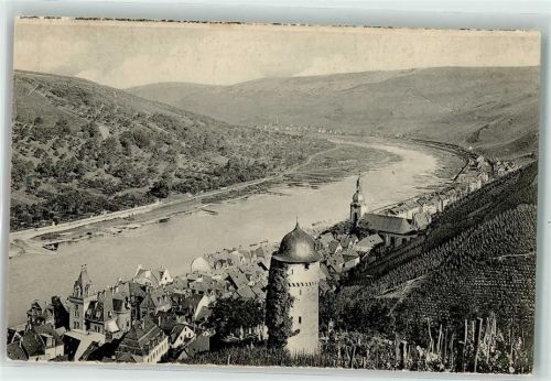 Zell Pulverturm Mosel Weinberg