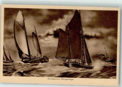 Wangerooge Segelschiffe Dampfer
