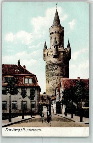 Friedberg Adolfsturm Radfahrer