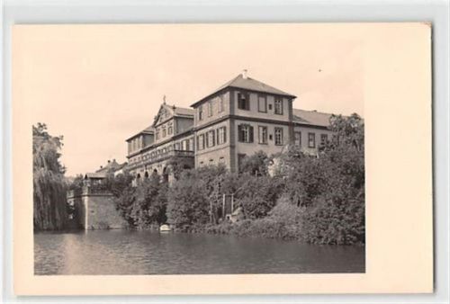Hammelburg. ein Blick auf eine Villa ungelaufen Gute Erhaltung.