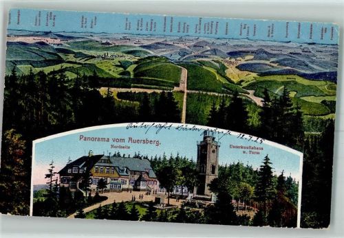 Auersberg Unterkunftshaus Aussichtsturm