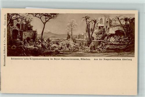 München Max Schmederer Krippensammlung Bayr. Museum - Neapolitanische Abteilung AK
