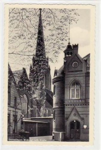 Delmenhorst Delmenhorst mit Blick auf die kath. Kirche ungelaufen Gute Erhaltung.