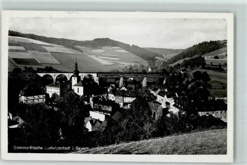 Ludwigsstadt Brücke Kirche