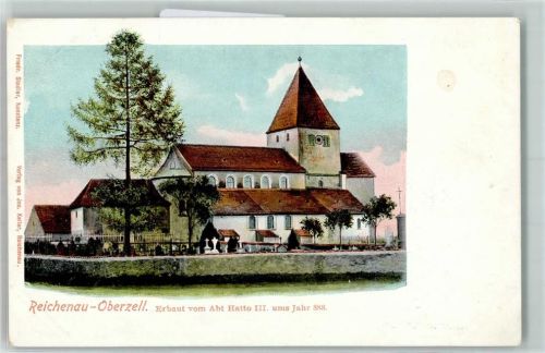Reichenau Kirche erbaut Abt Hatto III. ums Jahr 888 Oberzell