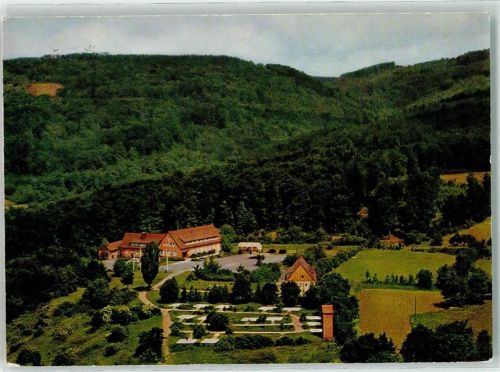Bischofsheim Jugendherberge Bauersberg Fliegeraufnahme