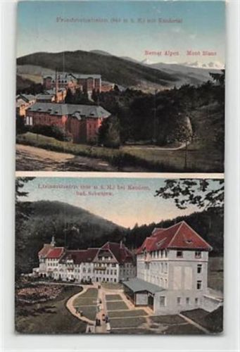 Malsburg-Marzell. Friedrichsheim mit Kandertal und Luisenheim bei Kandern ungelaufen Gute Erhaltung.