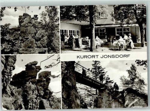 Kurort Jonsdorf Nonnenfelsen Gasthaus Brücke