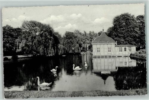 Stadthagen Schlossgarten Cafe Schwanenteich