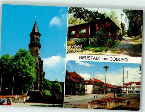 Neustadt Stadtkirche Marktplatz Arnoldhütte